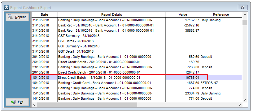 Export Direct Credit Payments and Upload to your Bank – Infusion ...