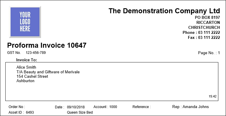 progressive invoicing