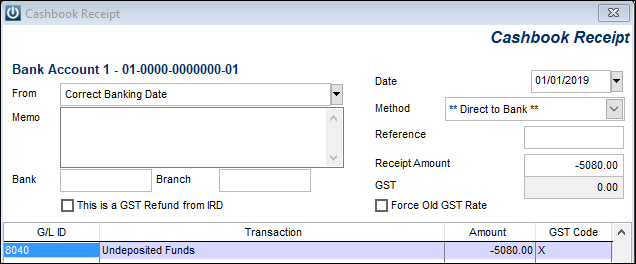 I Have Balanced A Cash Drawer With The Wrong Date How Do I