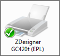 Label Printer Settings for ZDesigner – Infusion Business Software