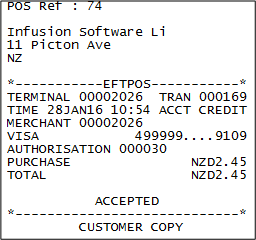 receipt eftpos docket